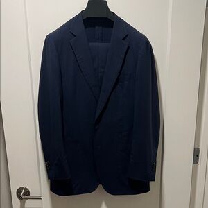 Men's Navy Traveler Suit